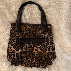 Cute small leopard print bag